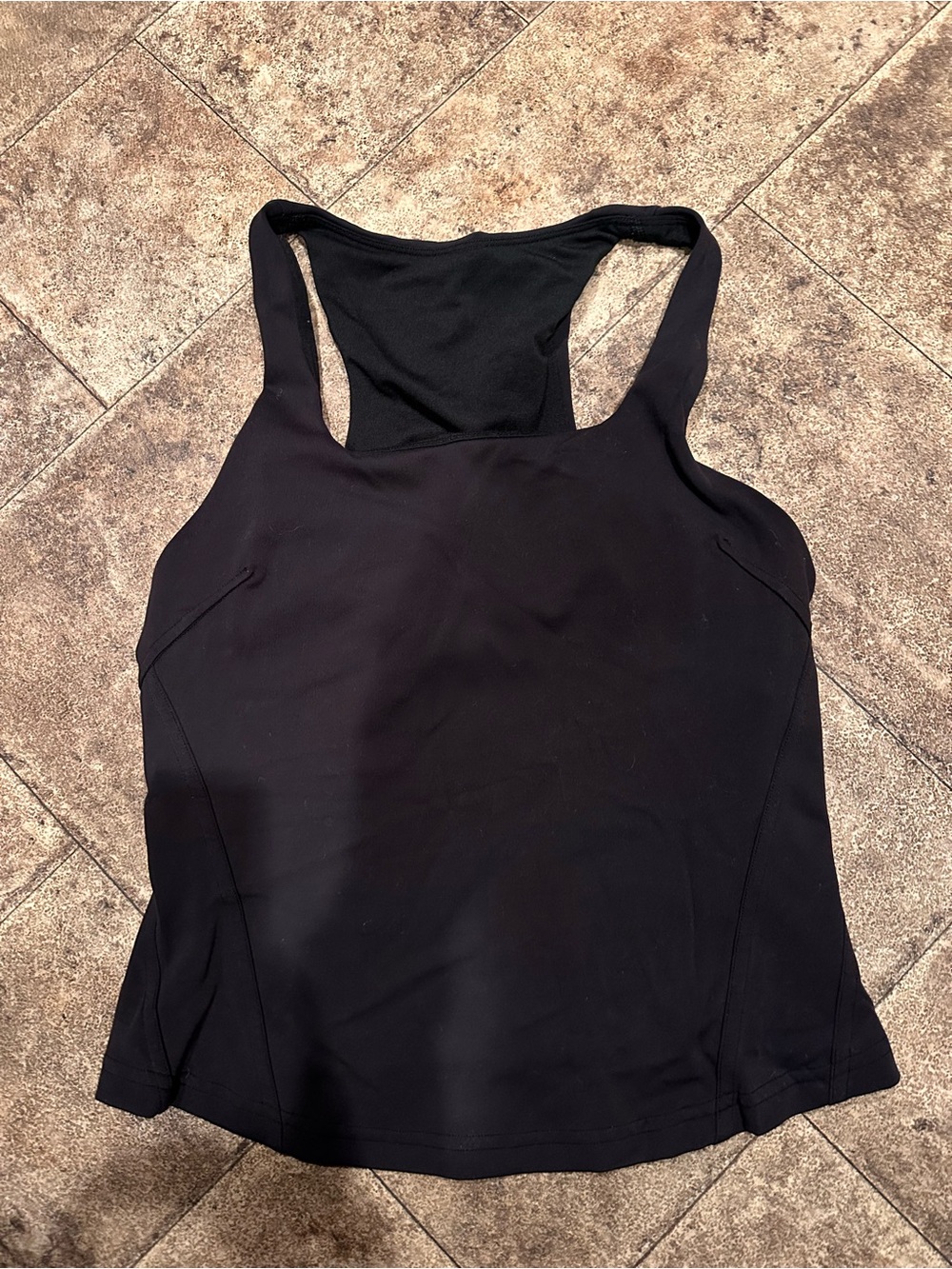 lululemon athletica Black Racerback Tank